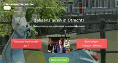 Desktop Screenshot of italiaansinutrecht.com